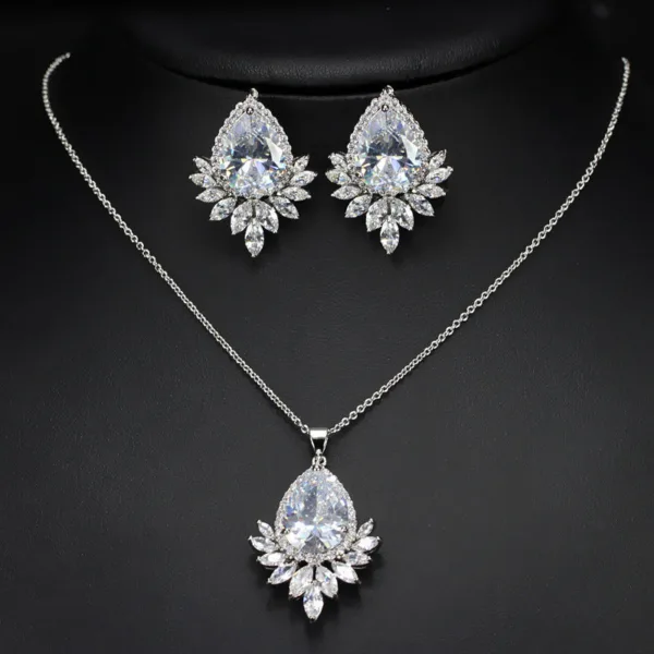 aaa jewelry chain bridal banquet dinner jewelry set - Image 2