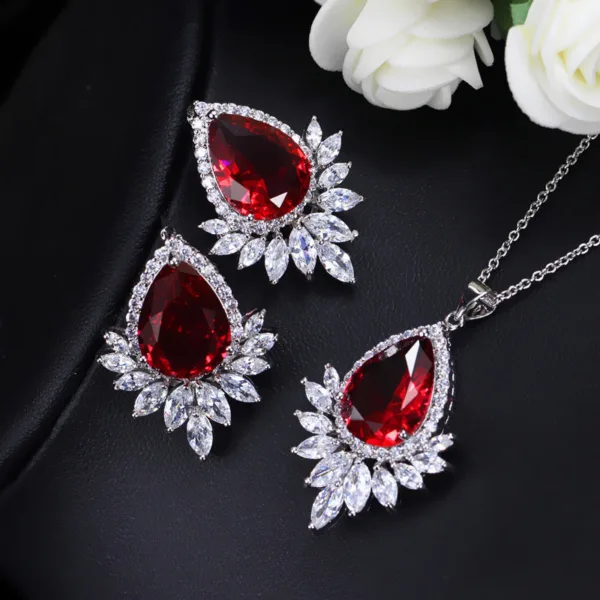 aaa jewelry chain bridal banquet dinner jewelry set - Image 8