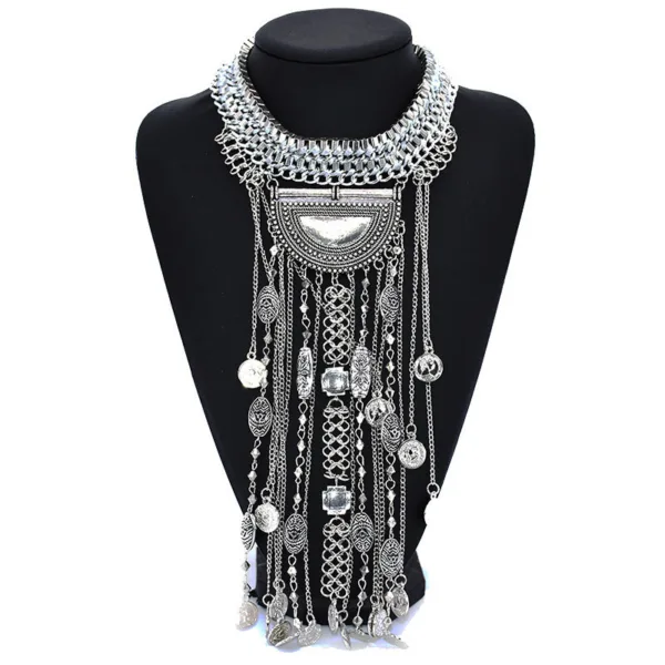 alloy diamond short necklace crystal necklace - Image 14