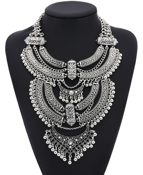 alloy diamond short necklace crystal necklace - Image 18