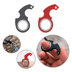 creative fidget spinner toy keychain hand spinner anti anxiety toy relieves stress finger spinner keychain bottle opener kids toy 1