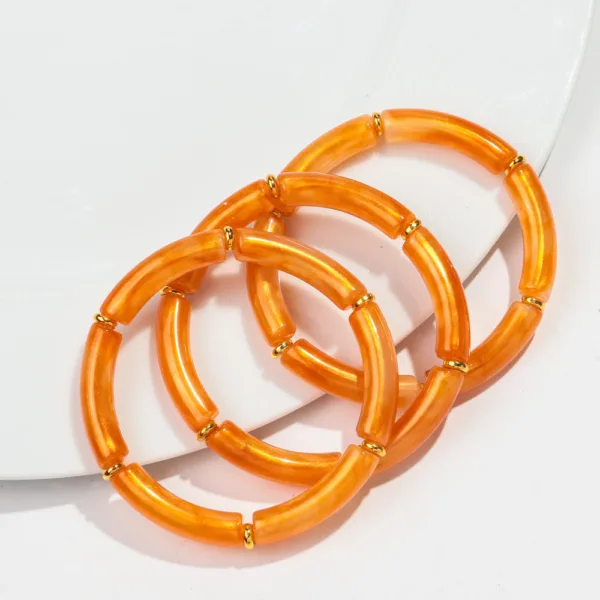 european and american popular acrylic elbow bracelets ladies - Image 13