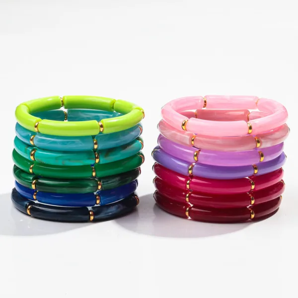 european and american popular acrylic elbow bracelets ladies - Image 4