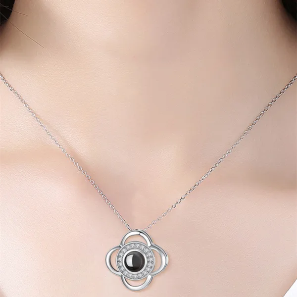 hot valentines day gifts metal rose jewelry gift box necklace for wedding girlfriend necklace gifts - Image 13