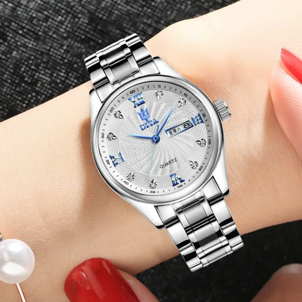 new couple models a pair of watches mens and womens watches waterproof watches - Image 3