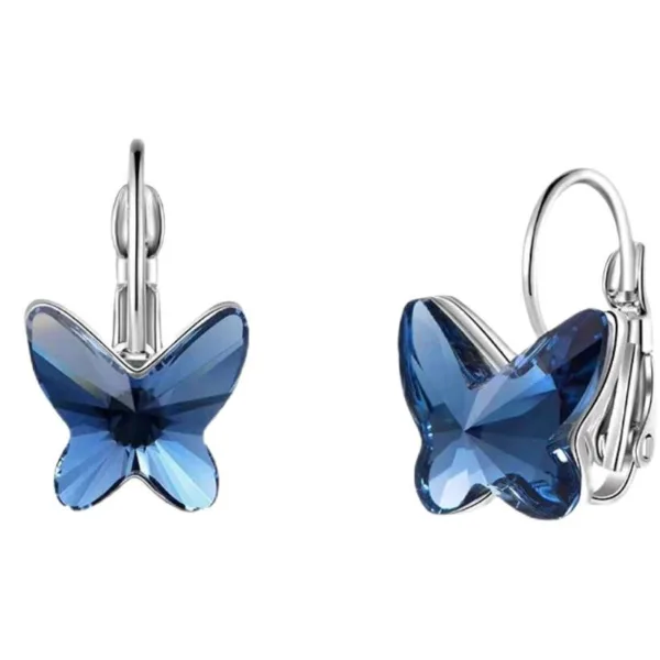 shining zircon popular fashion butterfly studs - Image 5