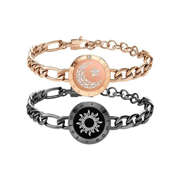 sun moon smart sensing couple bracelet - Image 11