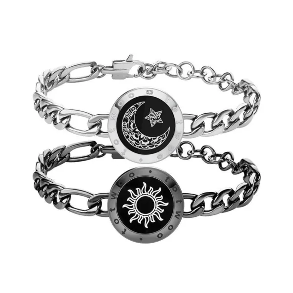 sun moon smart sensing couple bracelet - Image 12