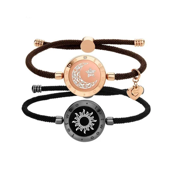 sun moon smart sensing couple bracelet - Image 5