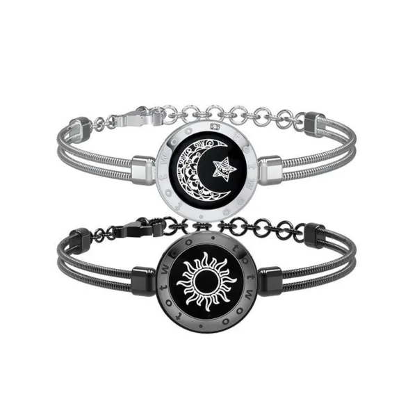 sun moon smart sensing couple bracelet - Image 10