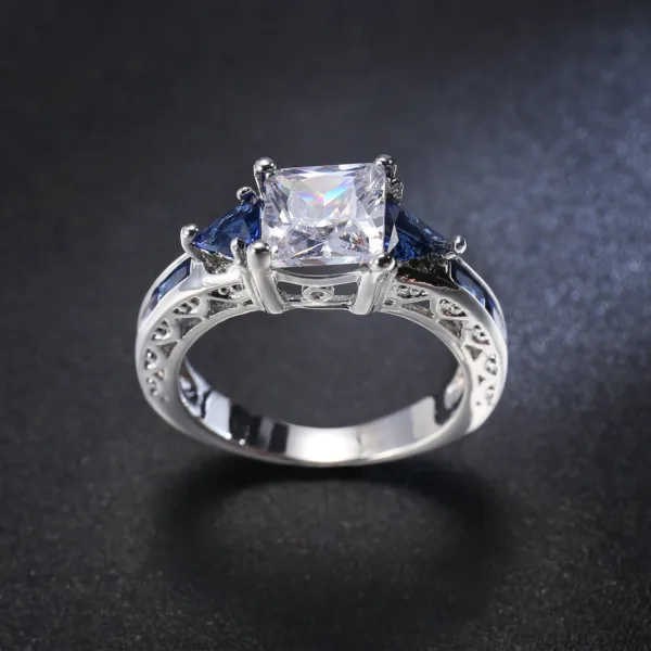 womens zircon jewelry ring - Image 2