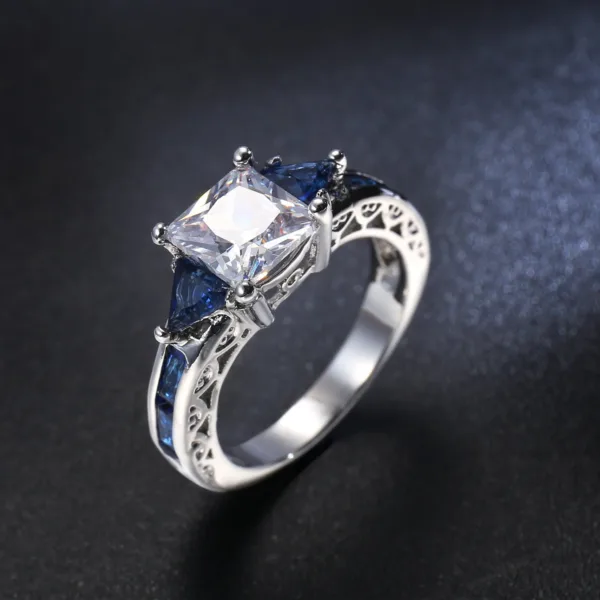 womens zircon jewelry ring - Image 3